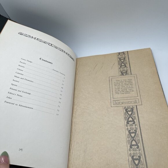 1929 Dunsmuir Joint Union High School CA California Crag Echoes Yearbook Antique - Picture 8 of 12